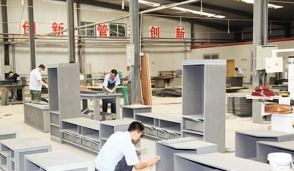 以粉煤灰為原料生產(chǎn)的家具