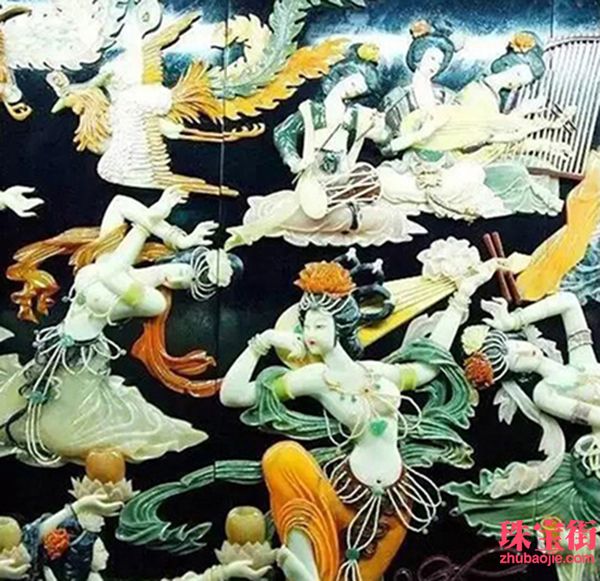 用料30噸玉石，雕成重達10噸的絲綢之路PK清明上河圖