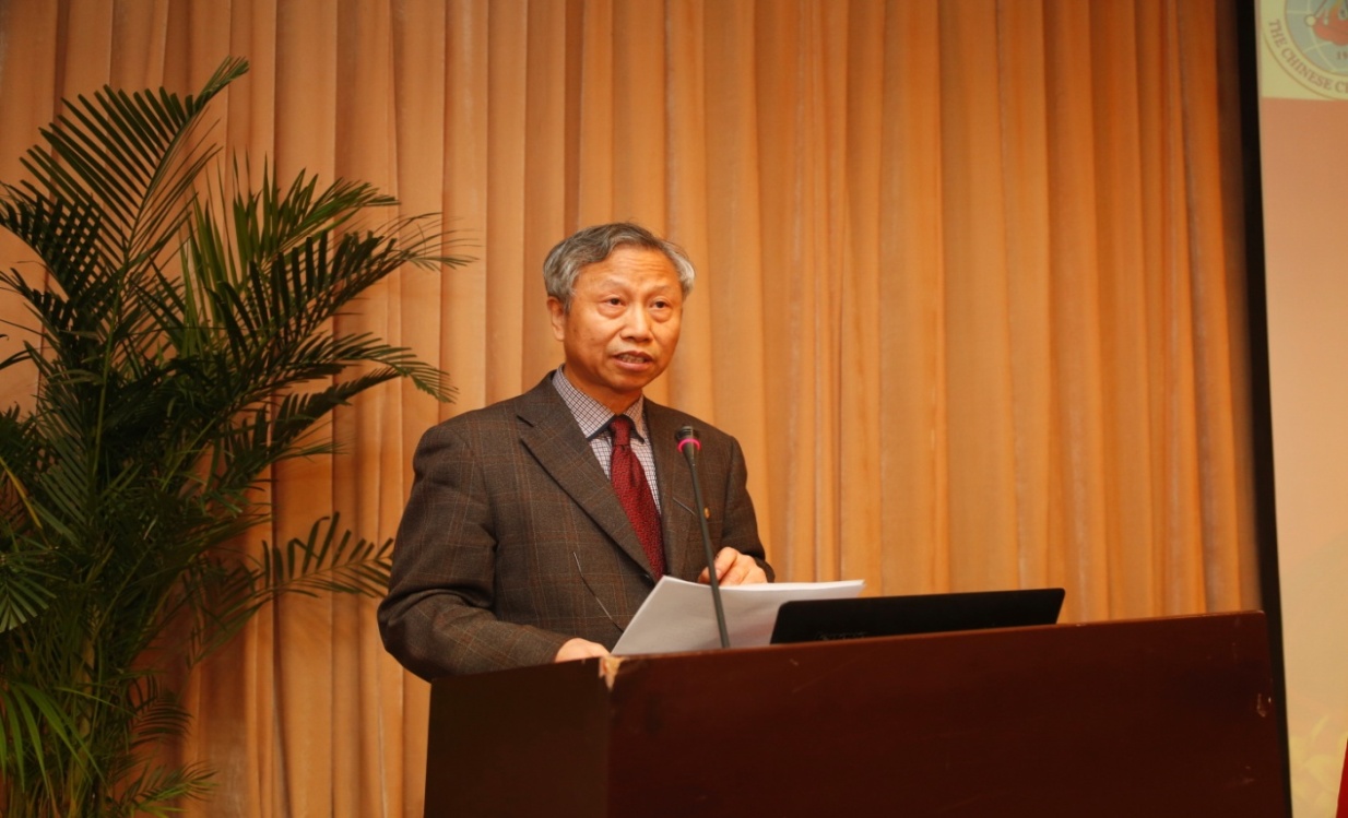 中國礦業(yè)大學(xué)（北京）鄭水林教授介紹礦物材料分會(huì )籌備情況