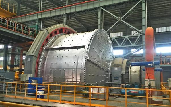 亞洲最大半自磨機Φ11.0m×5.4m