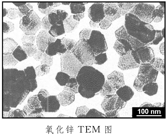 納米氧化鋅TEM圖