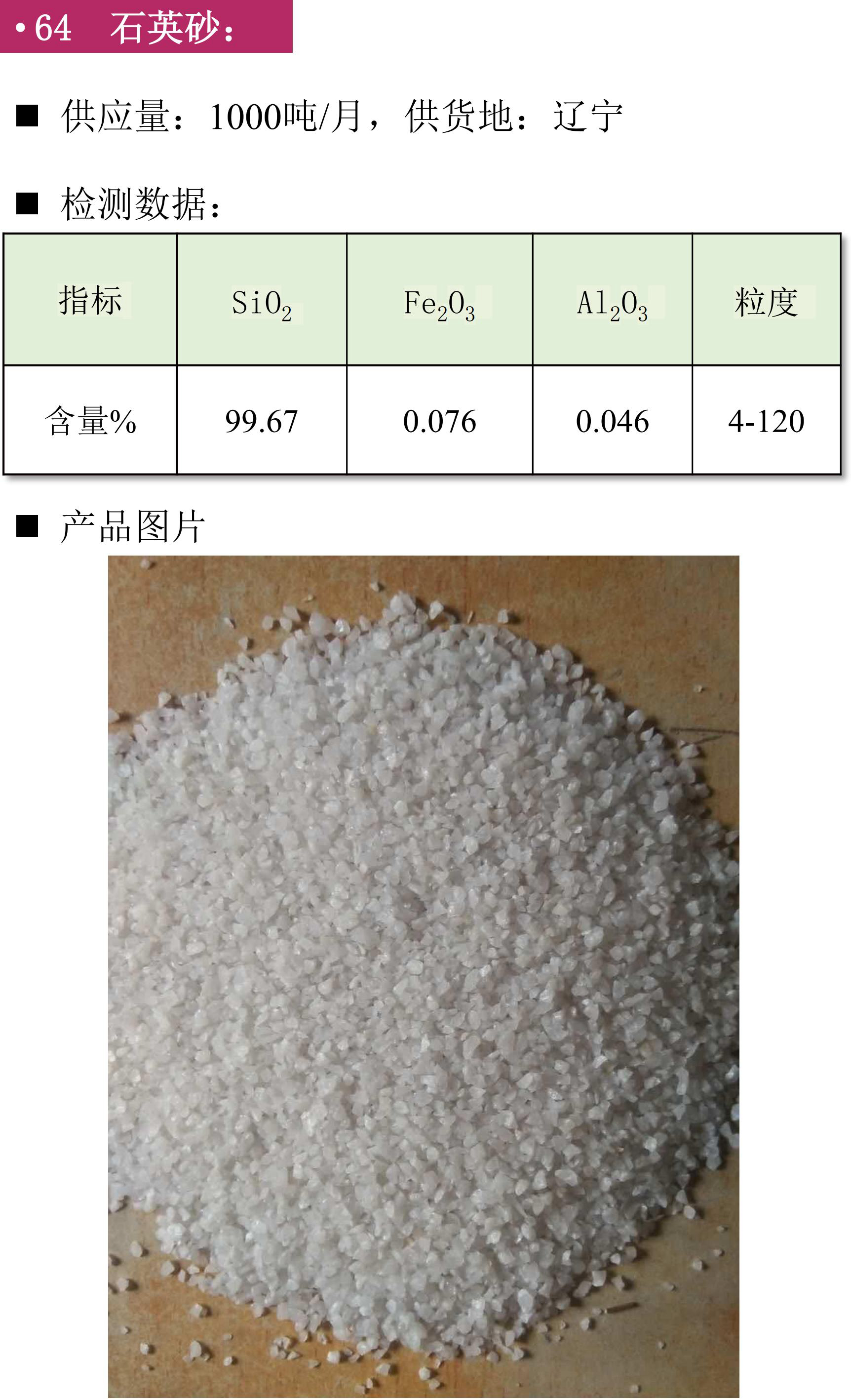 硅礦、石英砂、黑石英、石英礦、方解石、膨潤土、鉀長(cháng)石、石英板材砂、低鐵石英砂、白云石砂、鎂質(zhì)土