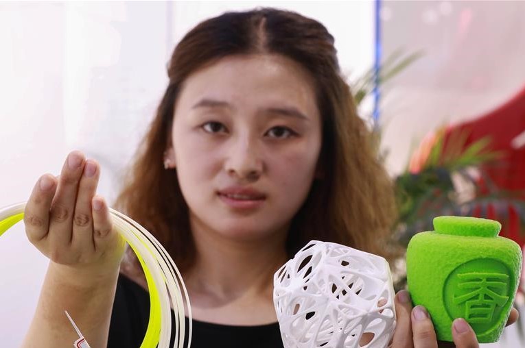 凹凸棒石提煉加工而成的3D打印材料。