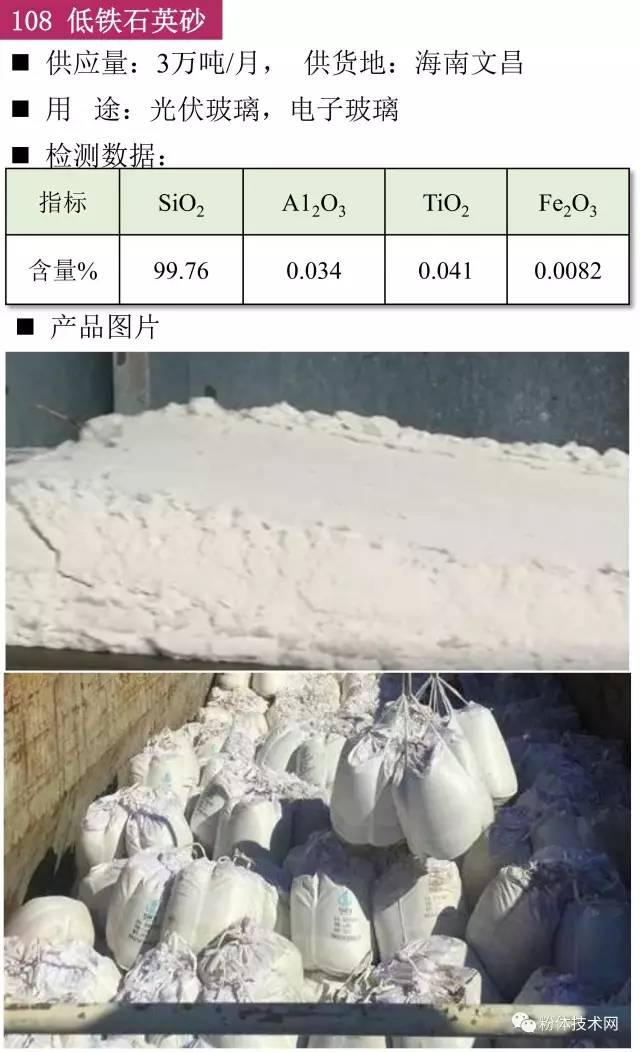 低鐵石英砂價(jià)格