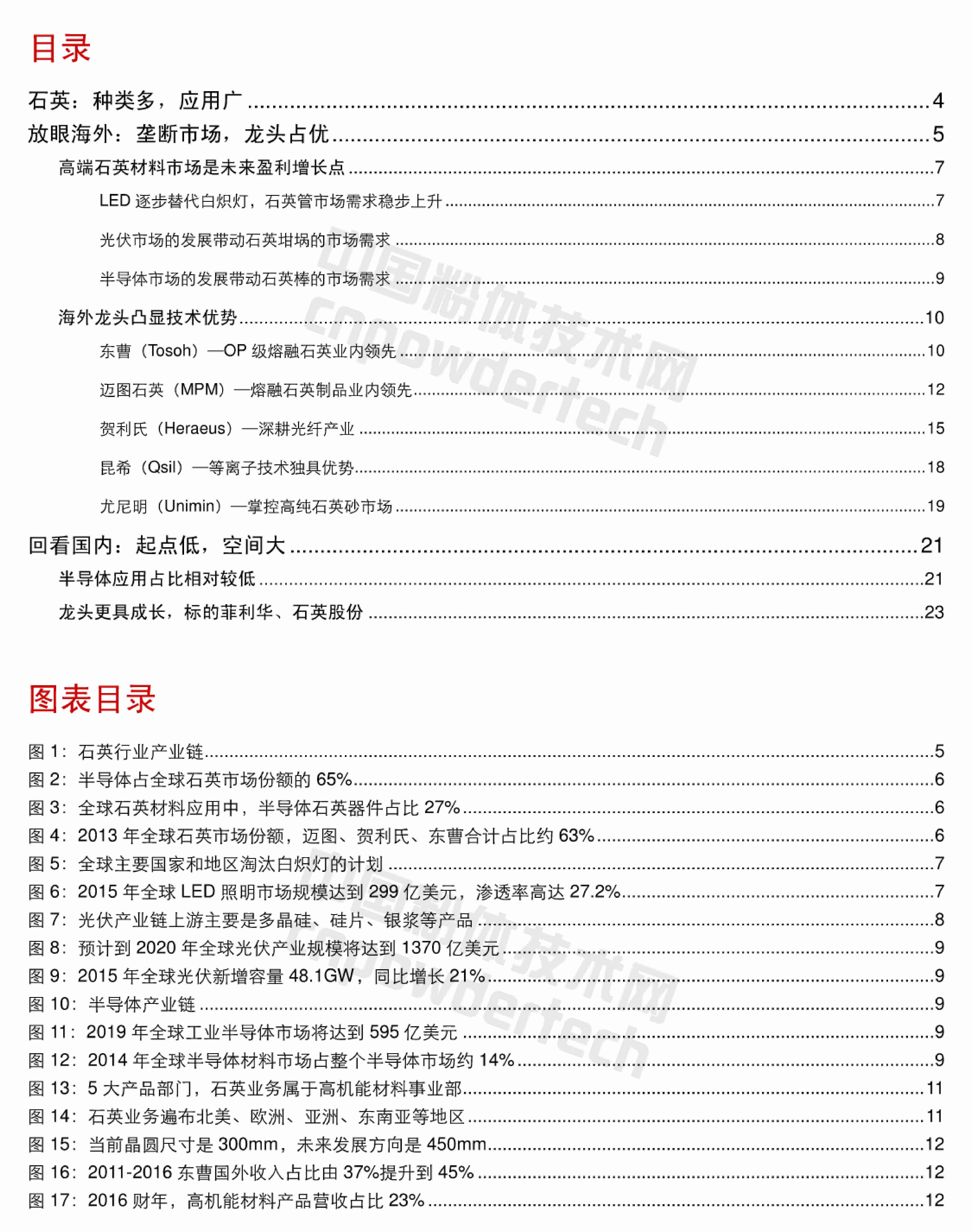 石英行業(yè)深度研究報告