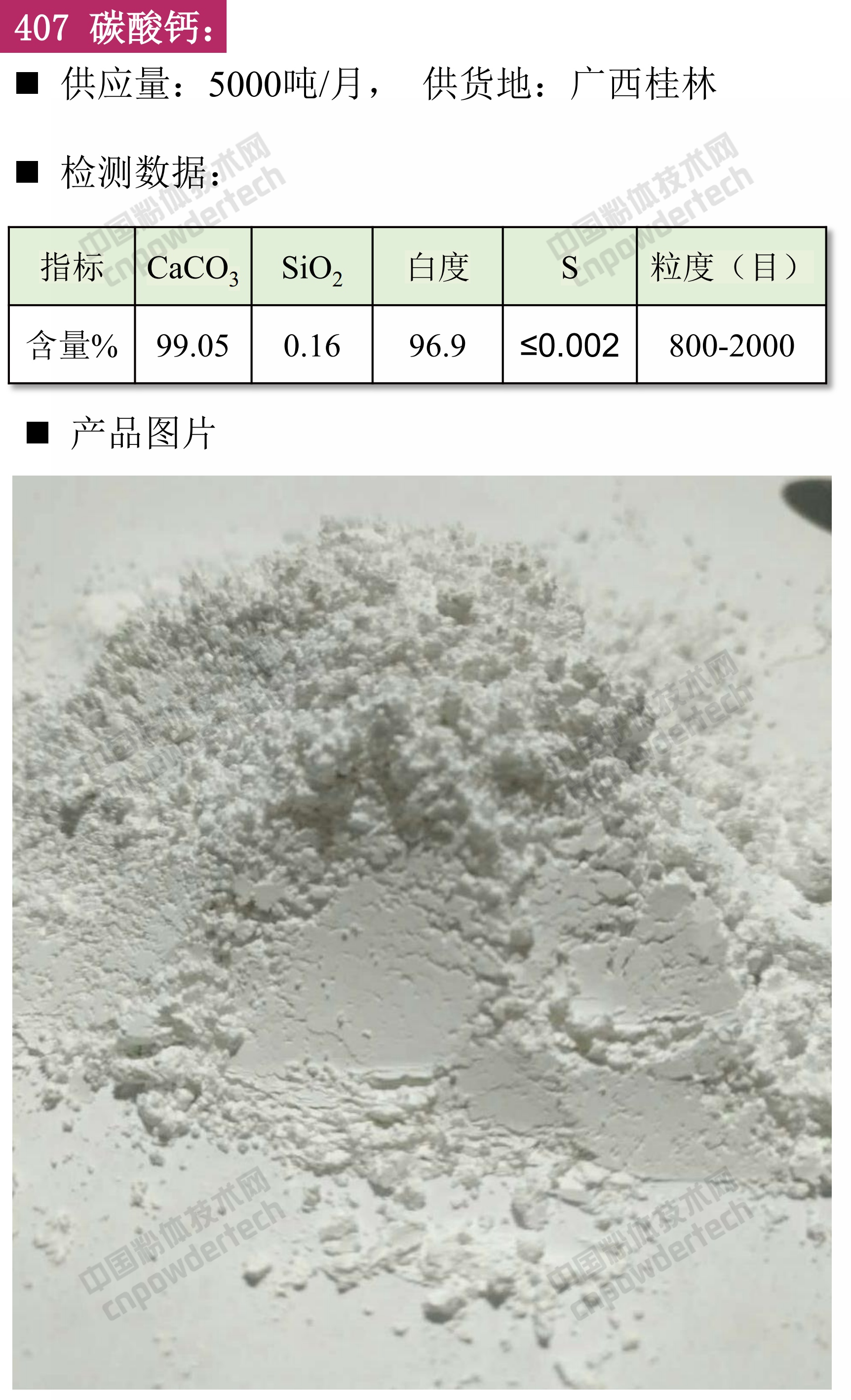 第42期最新方解石、重鈣、輕鈣、納米鈣、活性鈣供應匯！