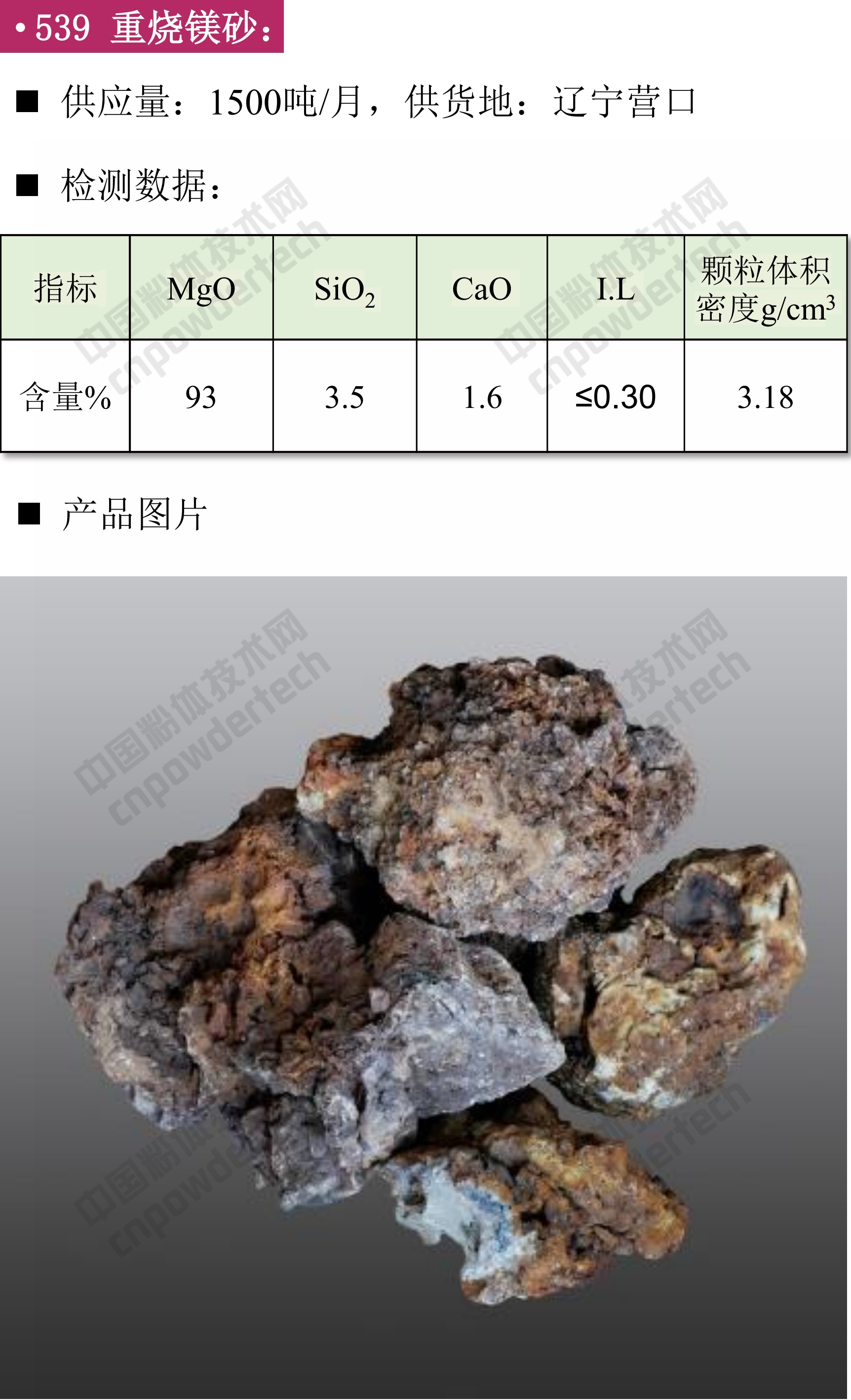 找現貨 硅灰石 鎂砂 重晶石 云母 鎂砂 氧化鋁