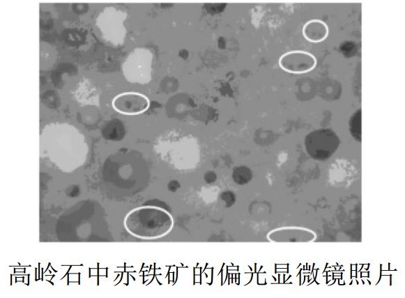 廣西北海高嶺土工藝礦物學(xué)分析及化學(xué)漂白方法!