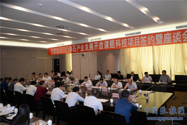 甘肅臨澤凹凸棒石產(chǎn)業(yè)成功簽約七個(gè)課題項目!