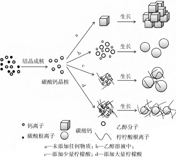 如何制備立方形、紡錘形、鏈狀、球形、片狀、針狀碳酸鈣?