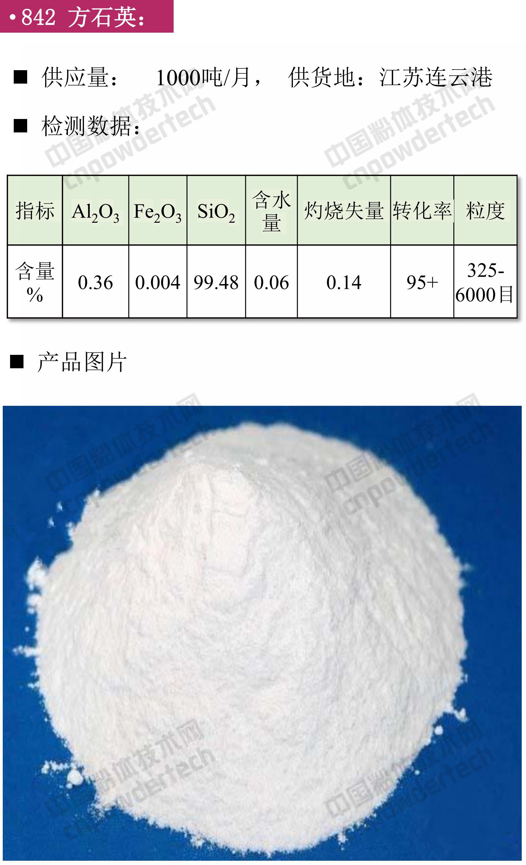 石英 碳酸鈣 硅微粉 鉀鈉長(cháng)石