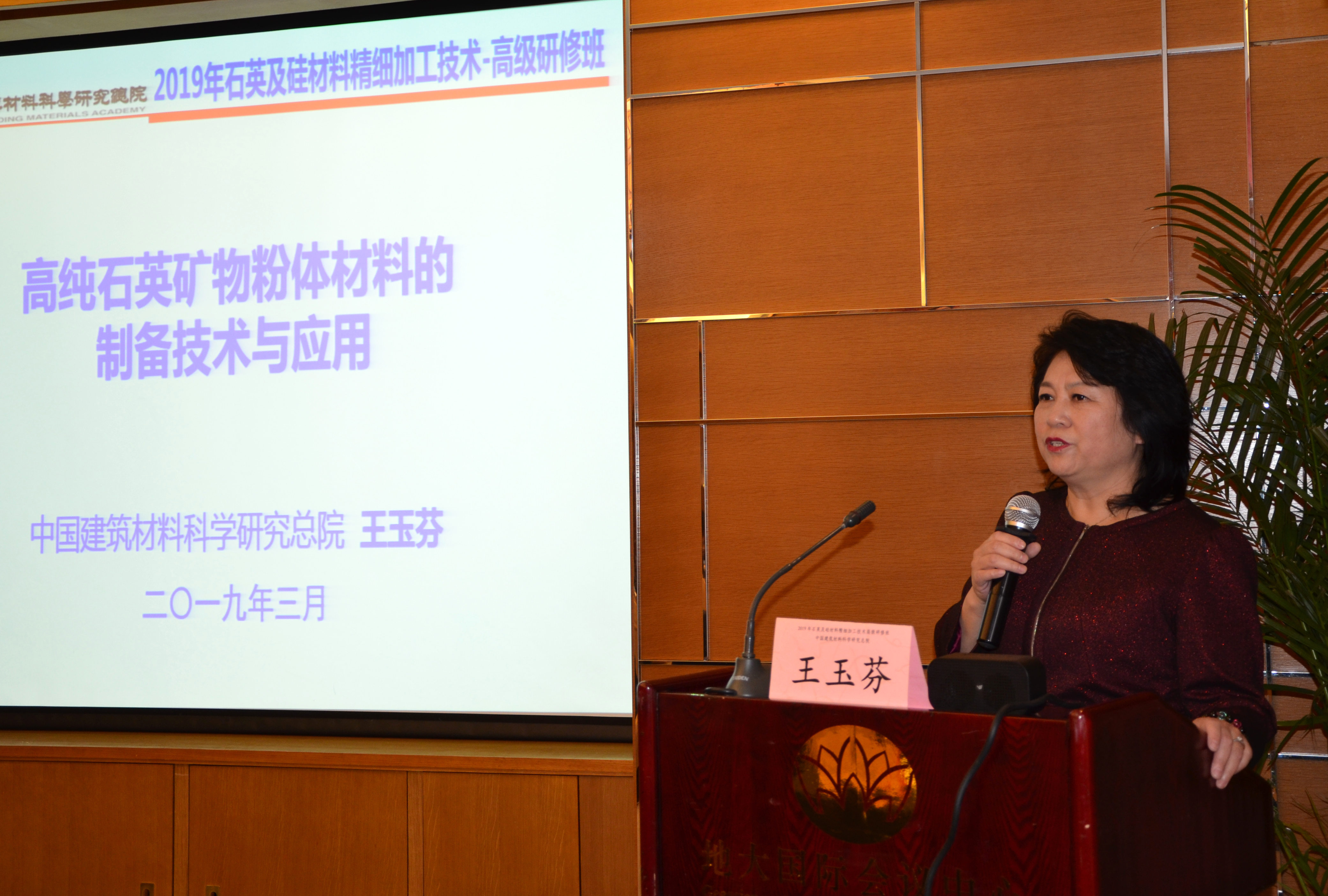 中國建筑材料科學(xué)研究總院石英與特種玻璃研究院院長(cháng)王玉芬教授——高純石英礦物粉體材料的制備技術(shù)與應用