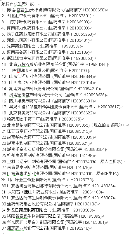 蒙脫石原料藥未來(lái)競爭激烈