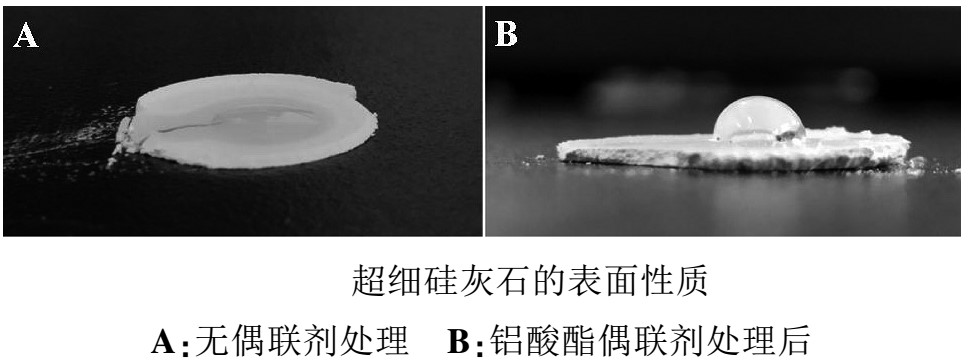 鋁酸酯偶聯(lián)劑改性硅灰石對聚丙烯性能的影響 　　 　　