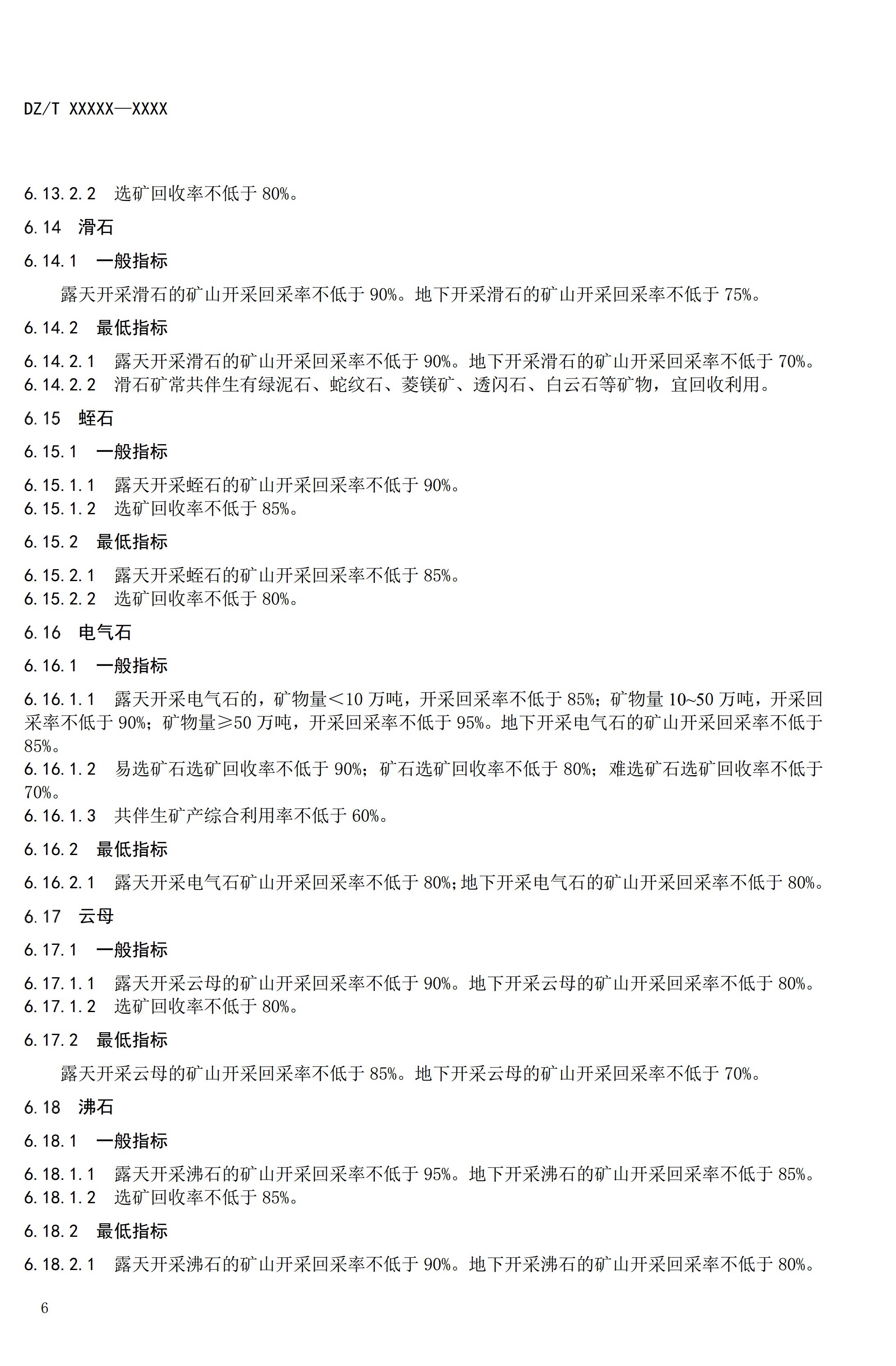 【資訊】行業(yè)標準《方解石、石灰巖、滑石等等25種非金屬礦“三率”指標要求》征求意見(jiàn) 　　