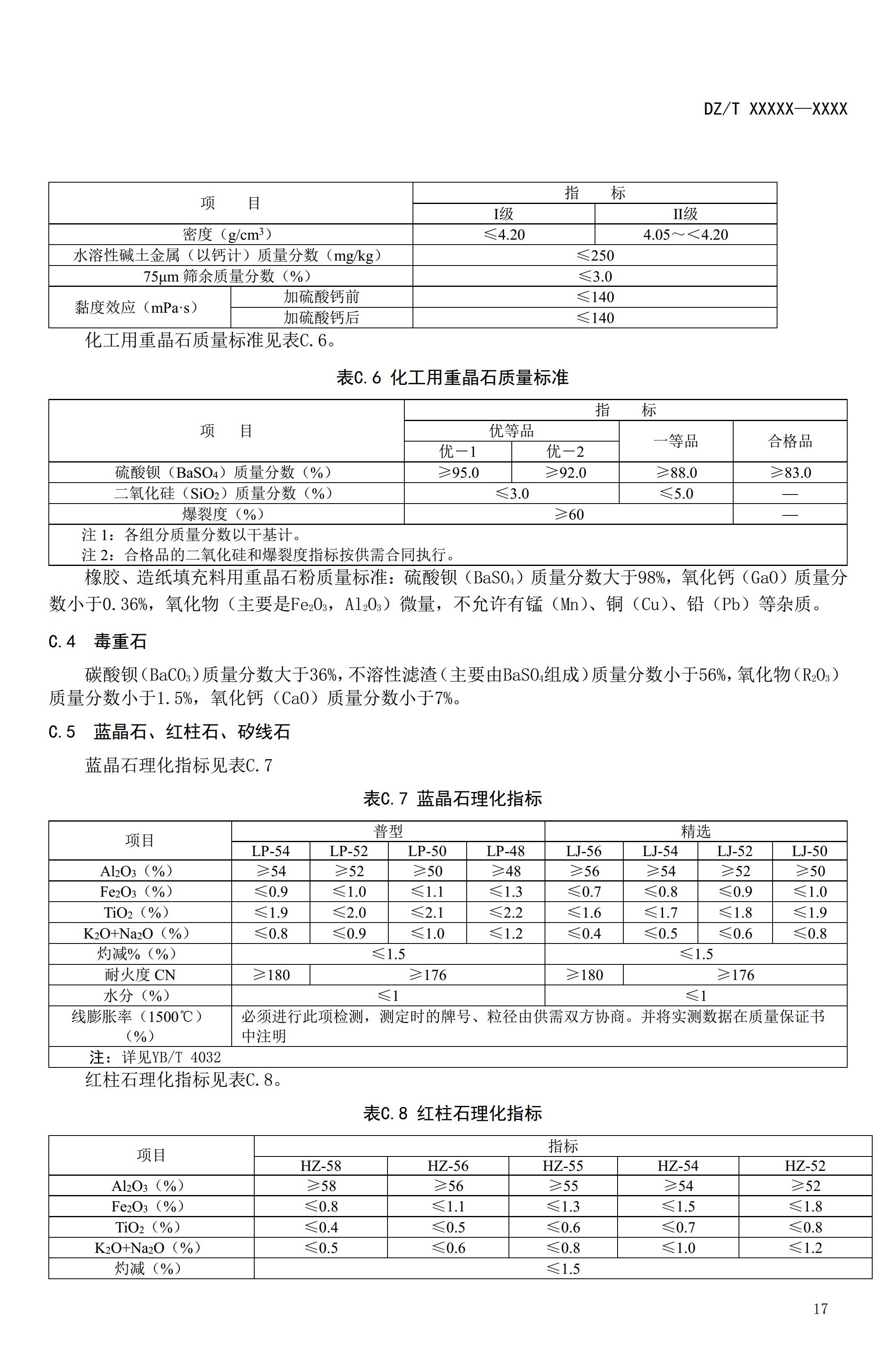 【資訊】行業(yè)標準《方解石、石灰巖、滑石等等25種非金屬礦“三率”指標要求》征求意見(jiàn) 　　